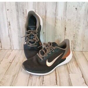 Nike Womens Air Winflo 9 DD8686-004 Black Running Shoes Sneakers Size 9